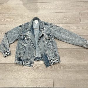 Le lis Moto denim Jacket
